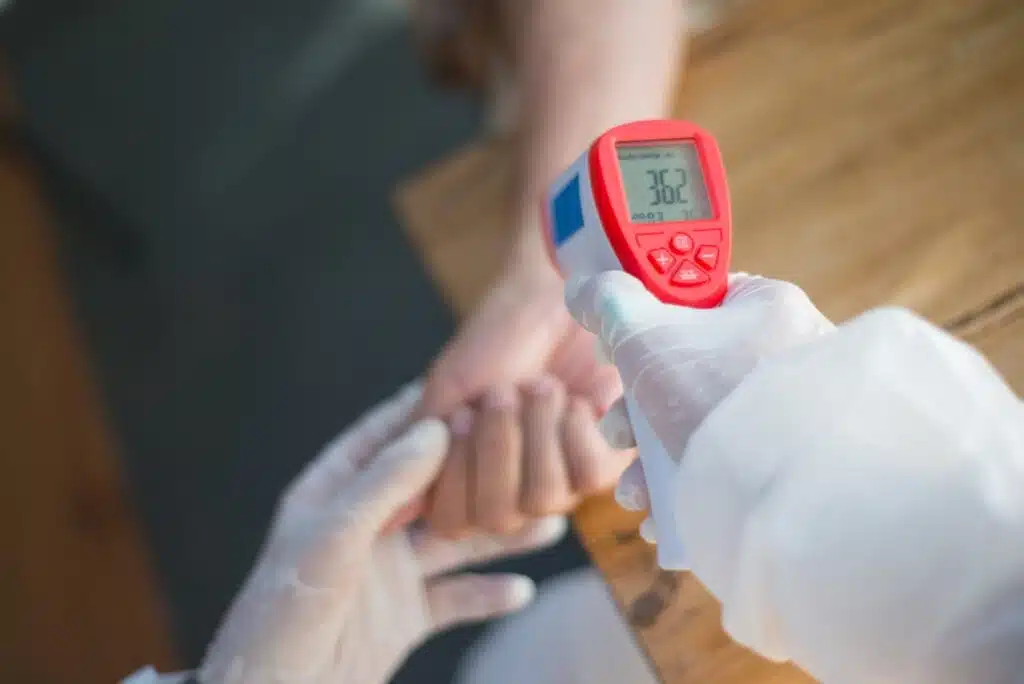 infrared temperature gun