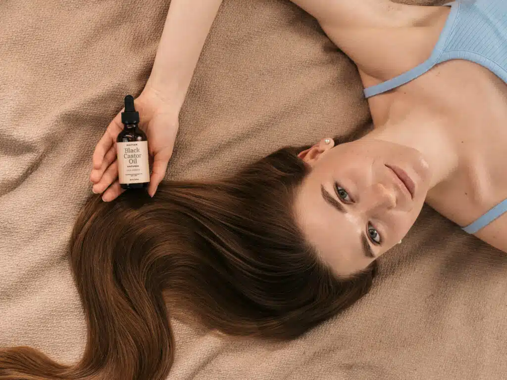 black castor oil for hair