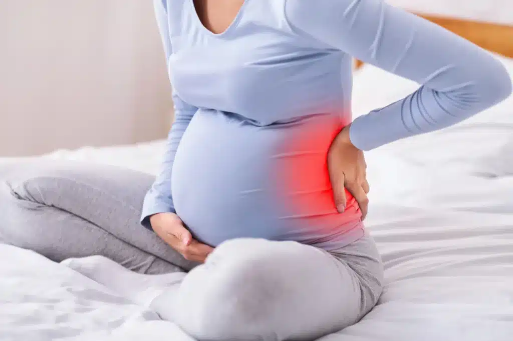 heating pad while pregnant